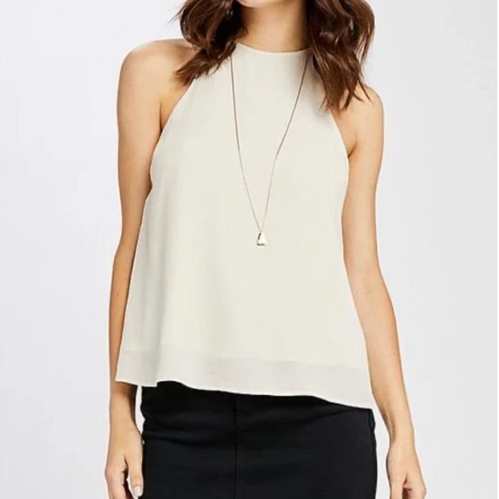 Gentle Fawn White Rani Tie-Back Top Sz XS Bachelorette Party Chic Feminine